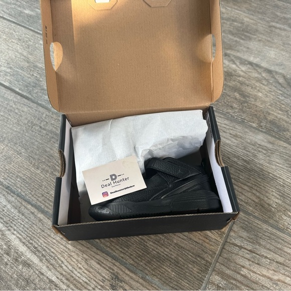 Brand New Air Jordan Max Aura 5 “Black Anthracite “ Toddler/Kids’ Shoes - Picture 9 of 11